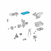 OEM Scion Valve Cover Gasket Diagram - 11213-37031