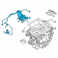 OEM 2019 BMW X7 WIRING SET, HEATER/AIR CONDI Diagram - 64-11-6-996-980