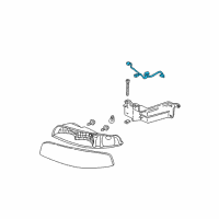 OEM Buick Park Avenue Harness Asm-Headlamp Wiring Diagram - 25641760