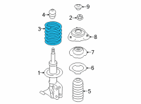 OEM Toyota GR86 COIL SPRING F Diagram - SU003-10777