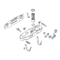 OEM 2019 Ford F-250 Super Duty Filler Pipe Clamp Diagram - -W711089-S300