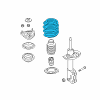 OEM 2015 Kia Soul Front Spring Diagram - 54630B2034