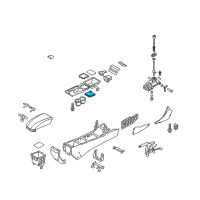 OEM 2012 Hyundai Sonata Boot Assembly-Shift Lever Diagram - 84640-3S400