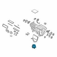 OEM Ford Police Responder Hybrid Blower Motor Diagram - DG9Z-19805-B