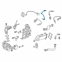 OEM 2022 GMC Savana 2500 Temperature Sensor Diagram - 55502674