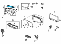 OEM 2022 Acura MDX Lens Complete Diagram - 78259-TYA-A01