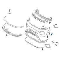 OEM Kia Lamp Assembly-R/REFL & S Diagram - 921A1K0010