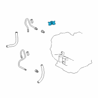OEM Lexus Clamp Diagram - 90462-12074