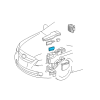 OEM 2007 Toyota Avalon Relay Box Diagram - 82620-07090