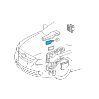 OEM 2010 Toyota Avalon Relay Box Diagram - 82620-07080