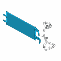 OEM 2021 BMW X2 TRANSMISSION OIL COOLER Diagram - 17-11-8-645-851