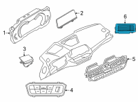 OEM 2022 BMW M340i xDrive FOOTWELL LAMP LED Diagram - 63-31-9-891-435