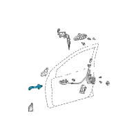 OEM 2006 Scion xB Door Check Diagram - 68630-13010