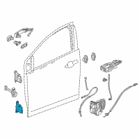 OEM 2020 Chevrolet Bolt EV Lower Hinge Diagram - 95441338