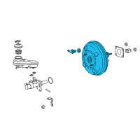 OEM 2014 Scion tC Booster Assembly Diagram - 44610-21180