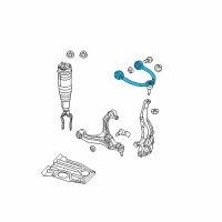 OEM 2015 Dodge Durango Upper Control Arm Diagram - 68217809AB