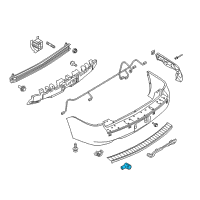 OEM 2010 Ford Flex Park Sensor Diagram - AA8Z-15K859-A