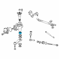 OEM Chevrolet Bearing Diagram - 7825863