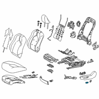 OEM 2022 Toyota Highlander Slide Knob Diagram - 84921-06100-E0