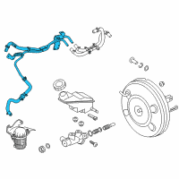 OEM 2016 Hyundai Santa Fe Sport HOSE/PIPE Assembly-Vacuum Diagram - 59150-4Z200