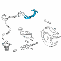 OEM 2016 Hyundai Santa Fe Sport Hose Assembly-Intensifier Diagram - 59120-4Z200