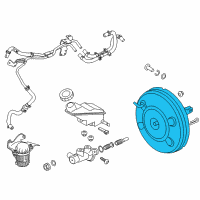 OEM Kia Sorento Booster Assembly-Brake Diagram - 59110C6900