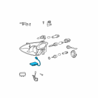 OEM Lexus Computer, Light Control Diagram - 85967-0E020