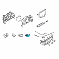 OEM Scion Hazard Switch Diagram - 84332-WB001