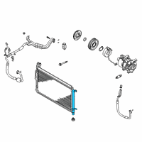 OEM 2012 Hyundai Veloster Desiccant Assembly-Receiver Drier Diagram - 97853-2F100