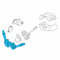 OEM 2016 Kia K900 Switch Assembly-Multifunction Diagram - 934003T141