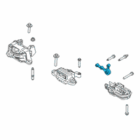 OEM 2020 Ford Escape Strut Diagram - JX6Z-6E042-G