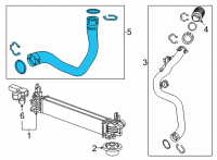 OEM 2021 Chevrolet Trailblazer Outlet Tube Diagram - 60004770