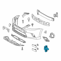OEM 2016 Lexus CT200h Sensor, Ultrasonic Diagram - 89341-33200-D2