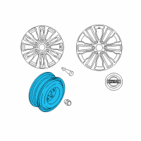 OEM 2018 Nissan Armada Wheel-Aluminum Diagram - D0300-5ZW1B