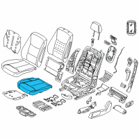 OEM BMW 435i xDrive Upholstered.Section., Basicseat, Imit.Leath., Right Diagram - 52-10-7-388-780