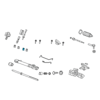 OEM 2009 Honda CR-V Bushing, Gear Box Mounting Diagram - 53685-SEP-A01