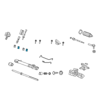 OEM 2009 Honda CR-V Bush, Gear Box Mounting Diagram - 53685-STK-A01