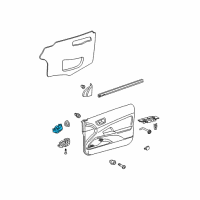 OEM Scion Window Switch Diagram - 84030-21020