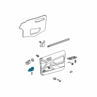 OEM Scion tC Window Switch Diagram - 84040-21021