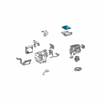 OEM 2011 Toyota FJ Cruiser Element Diagram - 87139-33010