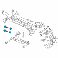 OEM 2007 Jeep Patriot FSTNR Pkg-CAMBER Adjustment Diagram - 5019074AA