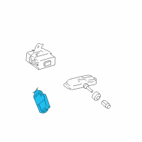 OEM 2015 Scion iQ Receiver Diagram - 89760-74010