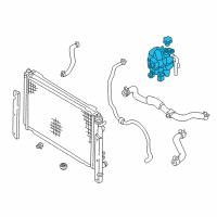 OEM 2006 Mercury Mariner Reservoir Diagram - 1L8Z-8A080-BB