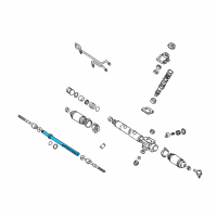 OEM 2004 Toyota Avalon Rack Diagram - 44204-07011