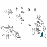 OEM Toyota Prius C Rear Panel Diagram - 58903-52020-C0