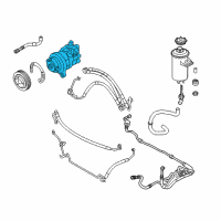 OEM 2012 BMW X5 Tandem Pump Diagram - 32-41-6-799-278