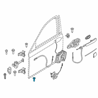 OEM BMW 540i Torx-Countersunk Screw Diagram - 07-14-7-261-771