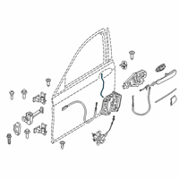 OEM 2020 BMW 750i xDrive Operating Rod, Door Front Left Diagram - 51-21-7-337-991