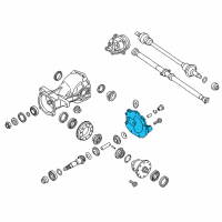 OEM 2011 Kia Sorento Cover Assembly Diagram - 530753B300