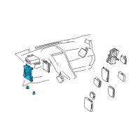 OEM 2013 Lexus CT200h Block Assembly, Driver Side Diagram - 82730-76021